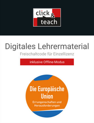 Die Europäische Union, Digitales Lehrermaterial (Freischaltcode für Einzellizenz)
