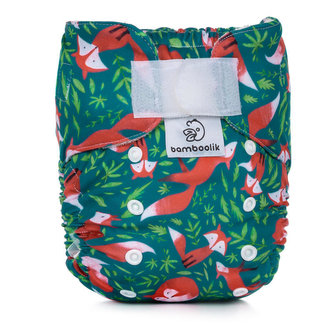 AIO Duo Flís Bamboolik Lišky