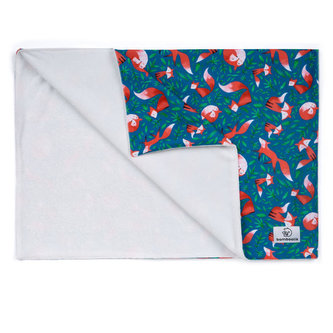 Pratelná přebalovací podložka Bamboolik Lišky