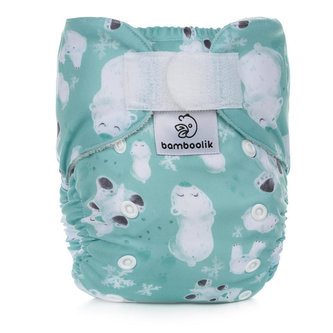AIO Duo Flís Bamboolik Lední medvědi