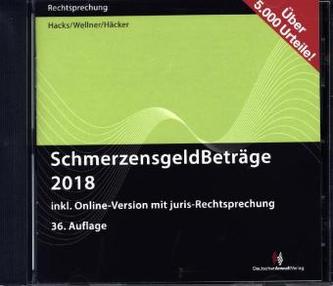SchmerzensgeldBeträge 2018, 1 CD-ROM