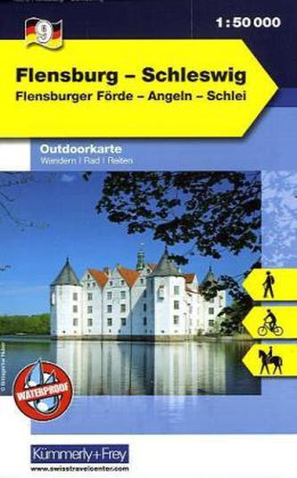 Kümmerly & Frey Outdoorkarte Flensburg - Schleswig