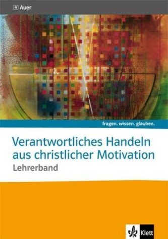 Verantwortliches Handeln aus christlicher Motivation, Lehrerband mit CD-ROM