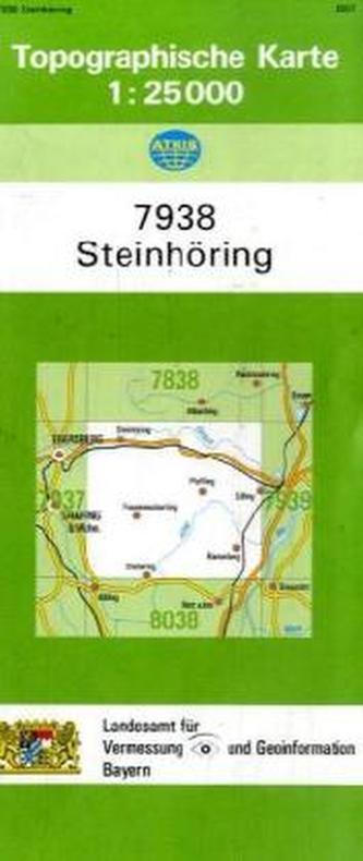 Topographische Karte Bayern Steinhöring