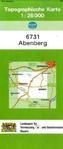 Topographische Karte Bayern Abenberg