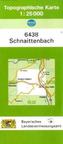 Topographische Karte Bayern Schnaittenbach