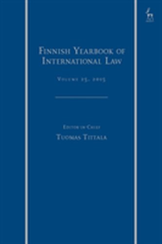 Finnish Yearbook of International Law, Volume 25, 2015