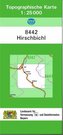 Topographische Karte Bayern Hirschbichl