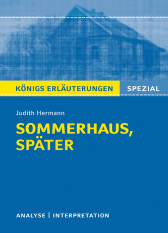 Judith Hermann: Sommerhaus, später Judith Hermann: Sommerhaus, später