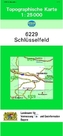 Topographische Karte Bayern Schlüsselfeld