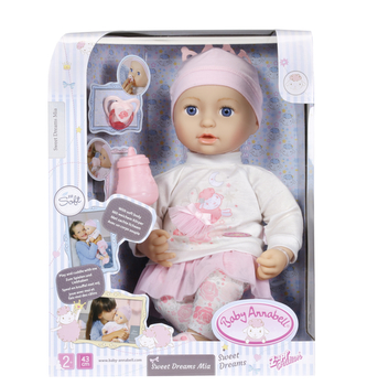 Baby Annabell® Mia  "Sladké sny", 43 cm