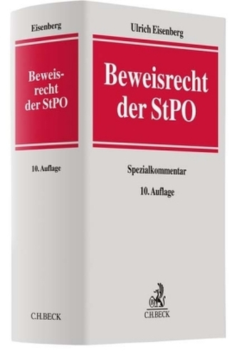 Beweisrecht der StPO, Spezialkommentar