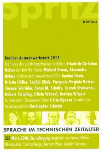Berliner Autorenwerkstatt 2017