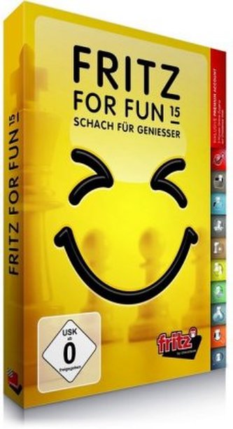 Fritz for Fun 15 - Schach für Genießer, 1 DVD-ROM