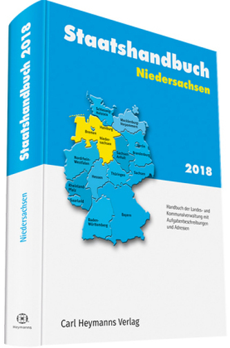 Staatshandbuch Niedersachsen 2018, m. CD-ROM
