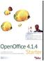 OpenOffice 18 Starter, 1 DVD-ROM