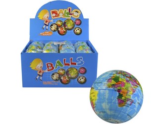 Míček pěnový zeměkoule