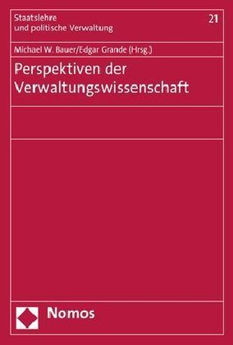 Perspektiven der Verwaltungswissenschaft
