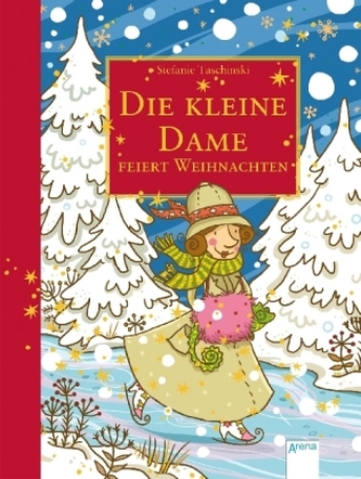 Die kleine Dame feiert Weihnachten