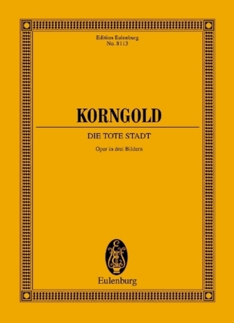 Die tote Stadt op. 12, Studienpartitur