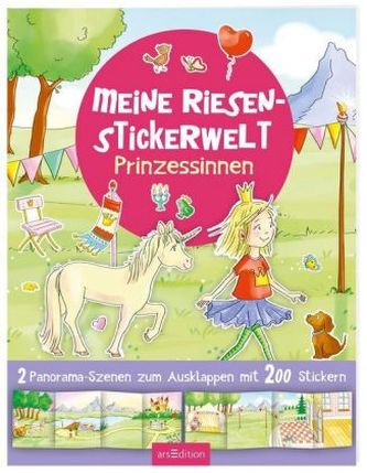 Meine Riesen-Stickerwelt Prinzessinnen