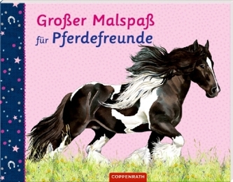 Großer Malspaß für Pferdefreunde