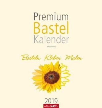 Premium Bastelkalender champagner 2019