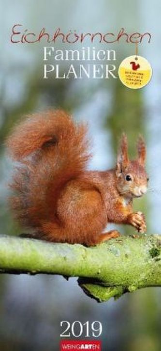 Eichhörnchen Familienplaner 2019