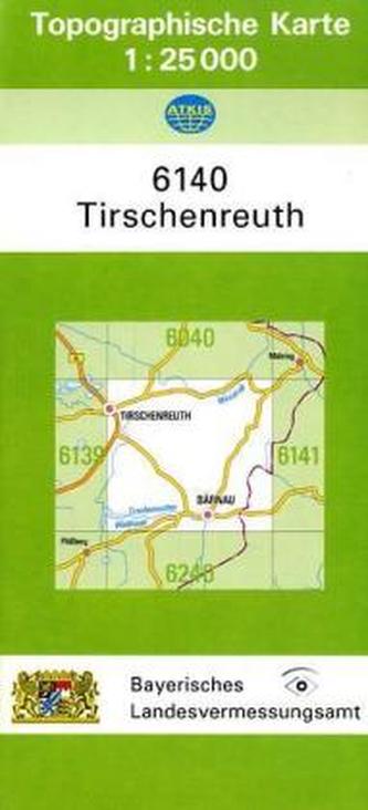 Topographische Karte Bayern Tirschenreuth