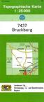 Topographische Karte Bayern Bruckberg