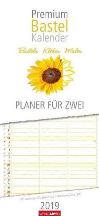 Premium Bastelkalender Planer für zwei 2019