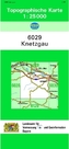 Topographische Karte Bayern Knetzgau
