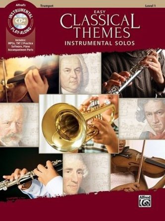Easy Classical Themes Instrumental Solos, Trumpet, w. Audio-CD