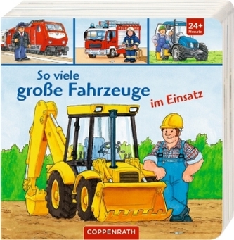 So viele große Fahrzeuge im Einsatz