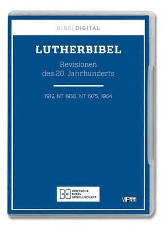 Lutherbibel. Revisionen des 20. Jahrhunderts, 1 CD-ROM