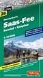 Saas Fee-Saastal-Simplon Wanderkarte Nr. 26, 1:50 000