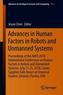 Advances in Human Factors in Robots and Unmanned Systems