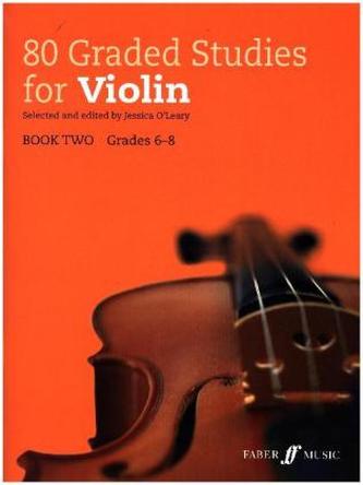 80 Graded Studies for Violin. Book.2