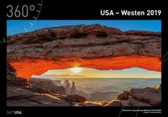 360° USA Westen Kalender 2019