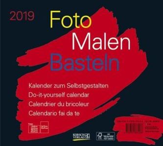 Foto-Malen-Basteln quer schwarz 2019