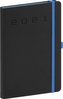 Denní diář Nox 2021, černý-modrý