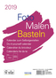 Foto-Malen-Basteln Bastelkalender A5 weiß 2019