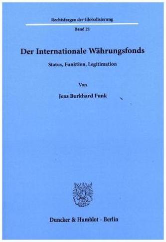 Der Internationale Währungsfonds.