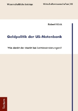 Geldpolitik der US-Notenbank Geldpolitik der US-Notenbank