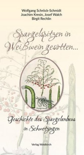 Spargelspitzen in Weißwein gesotten...