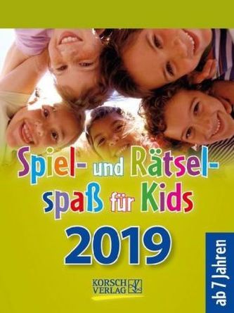 Spiel- und Rätselspaß für Kids 2019