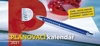 Kalendář 2021 - Plánovací , stolní