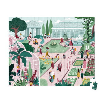 Puzzle pro děti Botanická zahrada Janod 200 ks