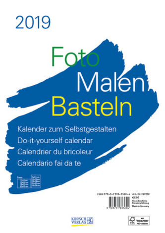 Foto-Malen-Basteln A4 weiß 2019