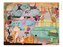 Puzzle dotykové Den v zoologické zahradě Janod s texturou 20 dílů od 3-6 let